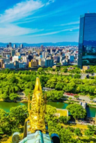 Osaka Castle・Kyobashi・Osaka City - East