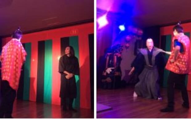 Excitement, Laughter, Take Part in the Action, Fun for Everyone: Samurai Cafe