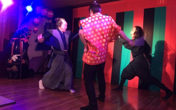 Excitement, Laughter, Take Part in the Action, Fun for Everyone: Samurai Cafe