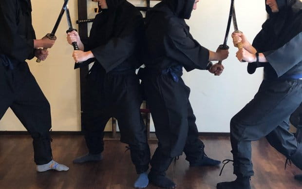 忍法を身につけ、『ナルト』のような忍者になろう！