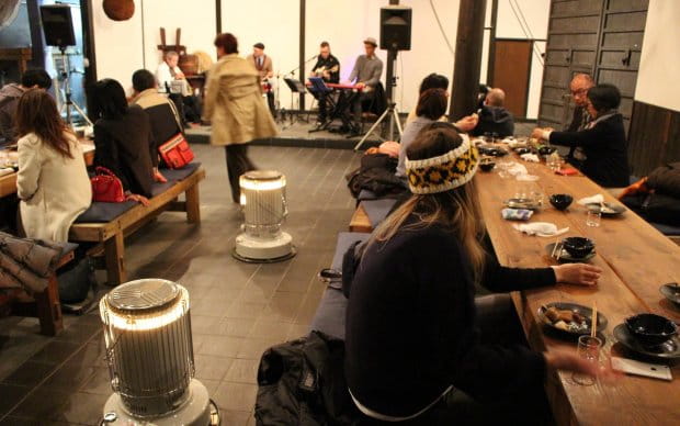 Sake, Food, and Music: [Sake Night Mukune Buffet] at Daimon Brewery